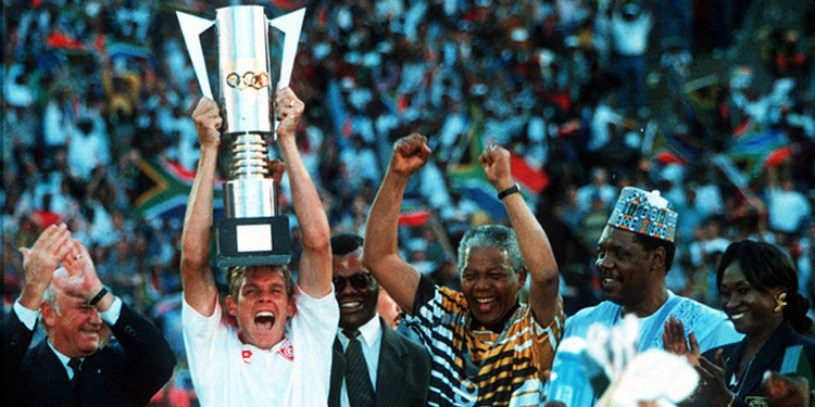 Bafana Bafana, Winners of the 1996 Africa Cup of Nations