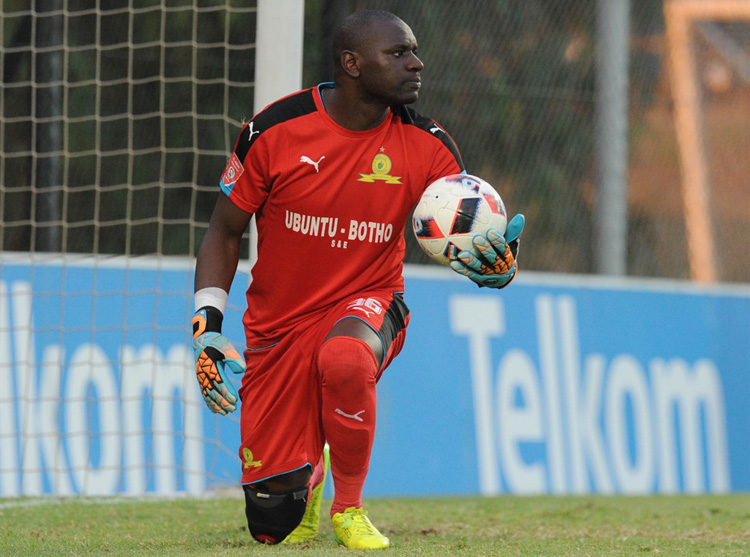 Denis Onyango in action for Mamelodi Sundowns