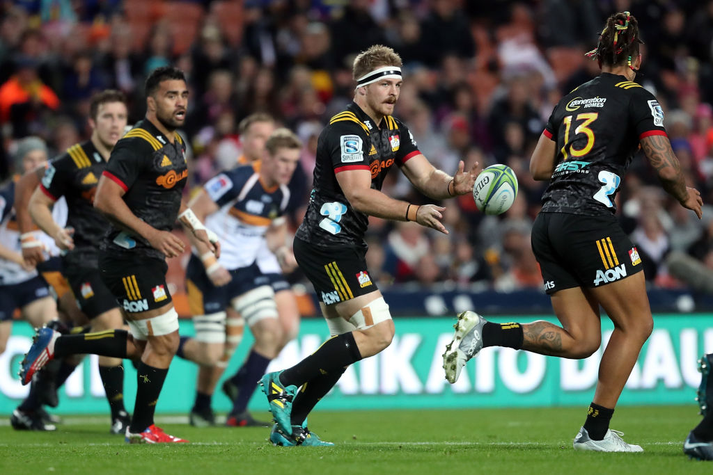 Sam Cane in action for Chiefs
