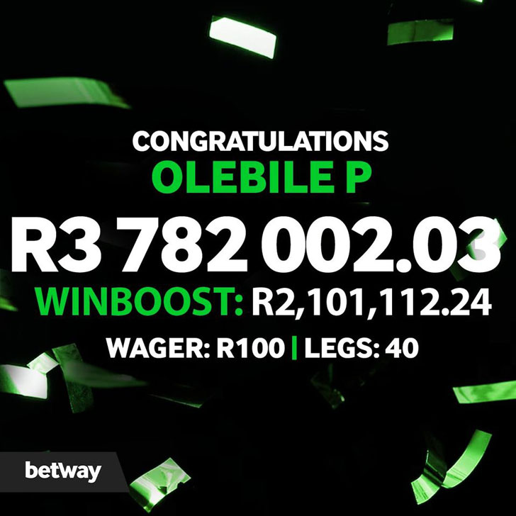 Betway Winner