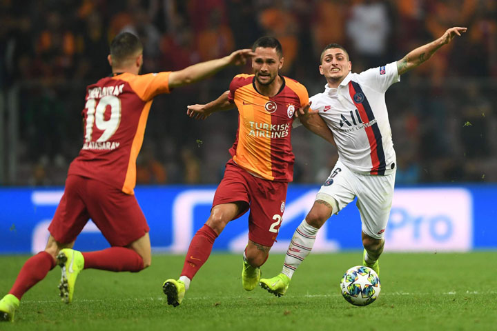 Galatasaray forward Florine Andone