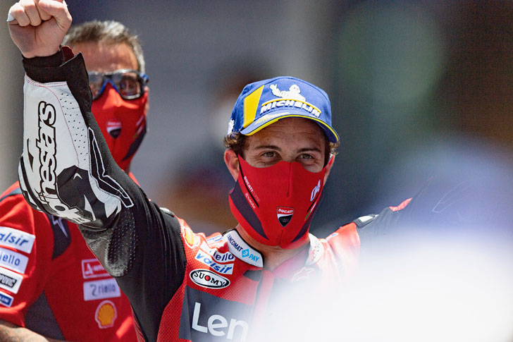 Ducati rider Andrea Dovizioso