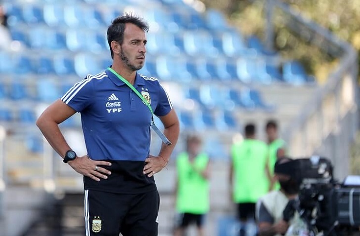 Argentina coach Fernando Batista