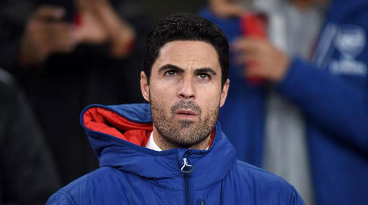 Arsenal manager Mikel Arteta