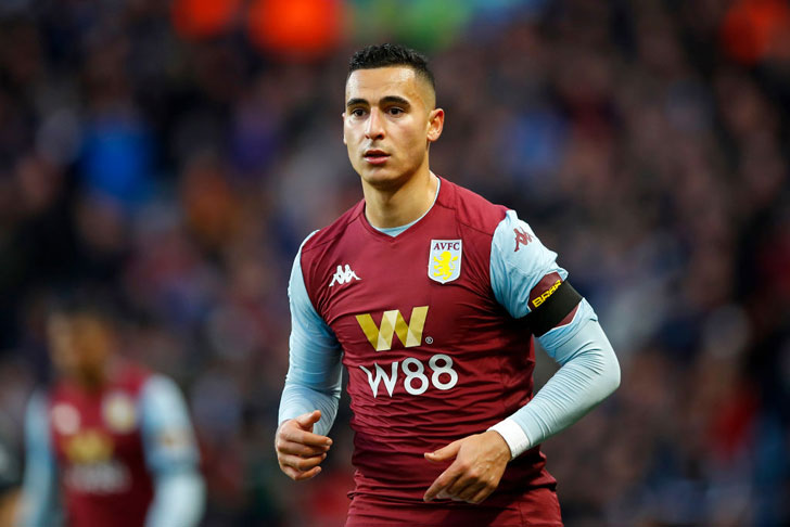 Aston Villa forward Anwar El Ghazi