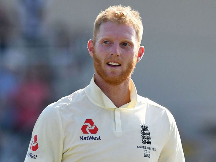 Ben Stokes in action for England.