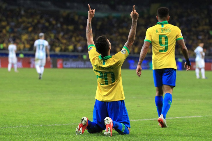 Brazil forward Roberto Firmino