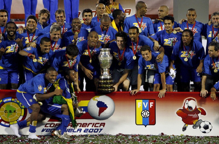 Brazil last won the Copa America in 2007