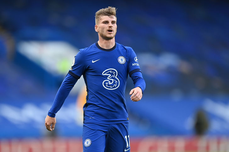 Chelsea forward Timo Werner