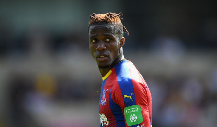 Crystal Palace winger Wilfried Zaha