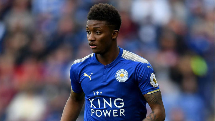 Demarai Gray in action for Leicester