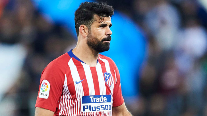 Diego Costa in action for Atletico.