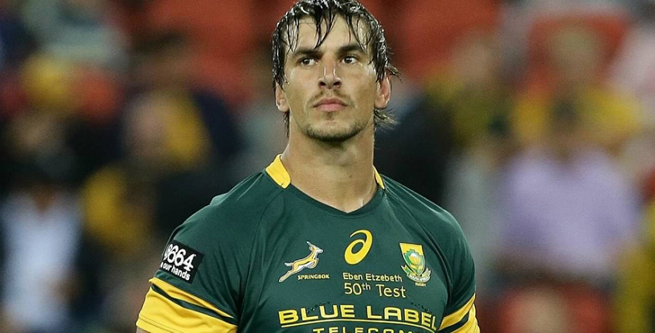 Eben Etzebeth in action for South Africa.