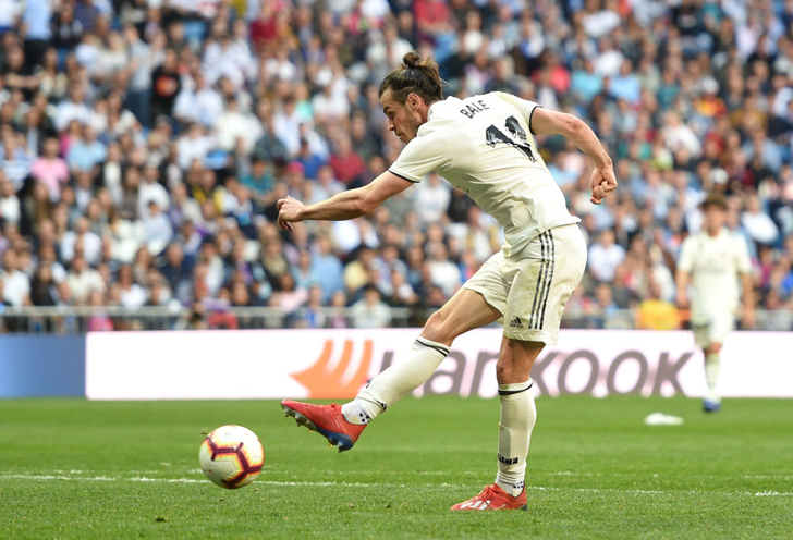Gareth Bale in action for Real.