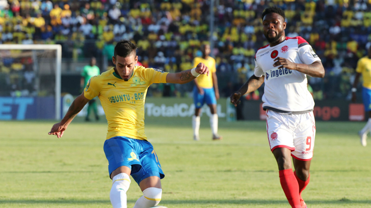 Gaston Sirino in action for Mamelodi Sundowns