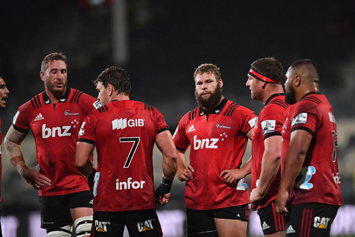 Harry Allan in action for Crusaders