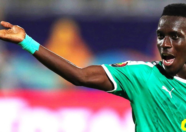 Idrissa Gana Gueye in action for Senegal