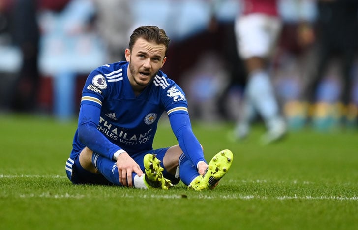 James Maddison of Leicester