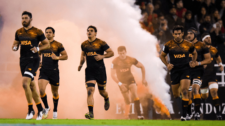 Jerónimo de la Fuente in action for Jaguares.