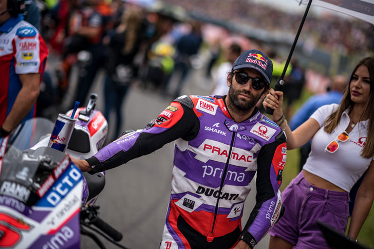 Johann Zarco of Ducati