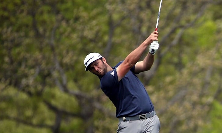 Jon Rahm in action