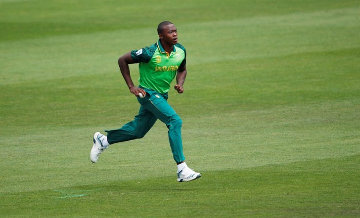 Kagiso Rabada in action for South Africa