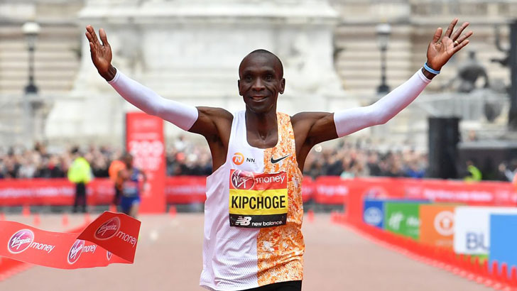 Kenyan Marathon legend Eliud Kipchoge