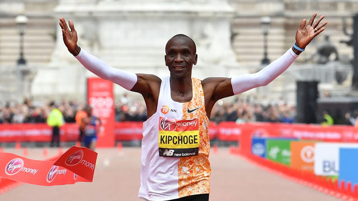 Kenyan Marathon legend Eliud Kipchoge Kenyan Marathon legend Eliud Kipchoge