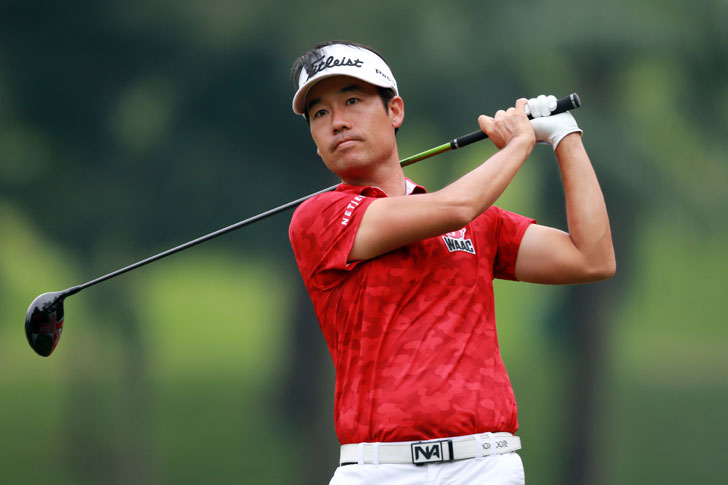 Kevin Na in action