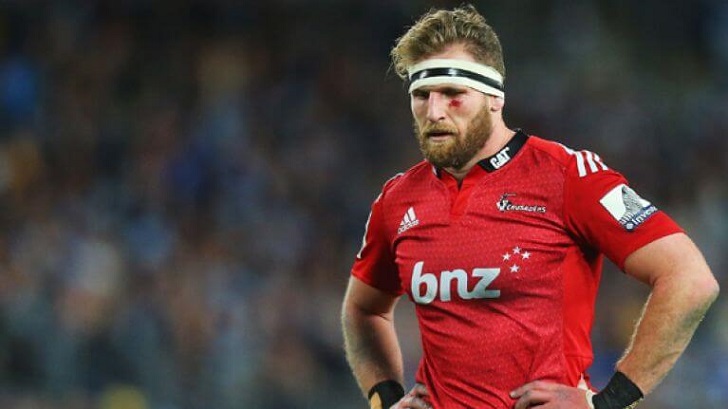 Kieran Read in action for Crusaders.