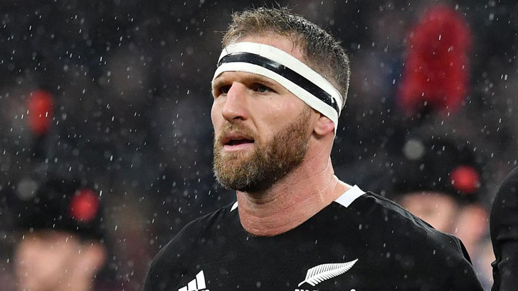 Kieran Read in action for New Zealand