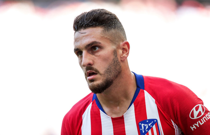 Koke in action for Atletico Madrid