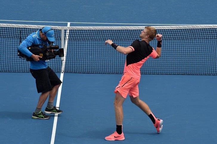Kevin Anderson lost in the first round of the 2018 Australian Open to Kyle Edmund.