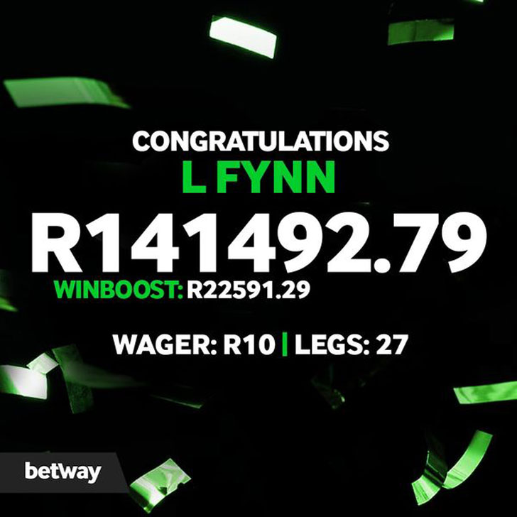 Betway Winner