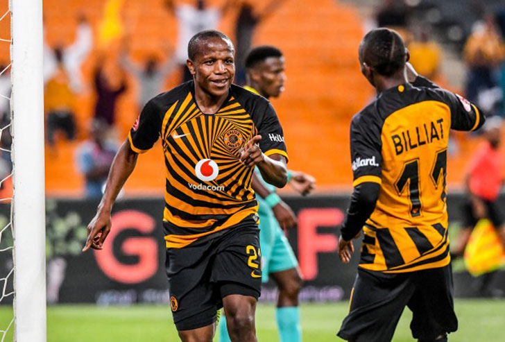 Lebogang Manyama in action for Chiefs
