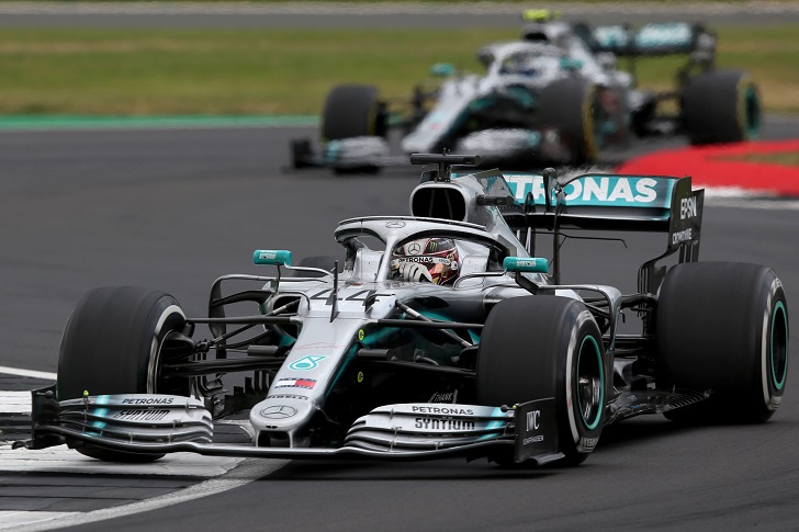 Lewis Hamilton of Mercedes