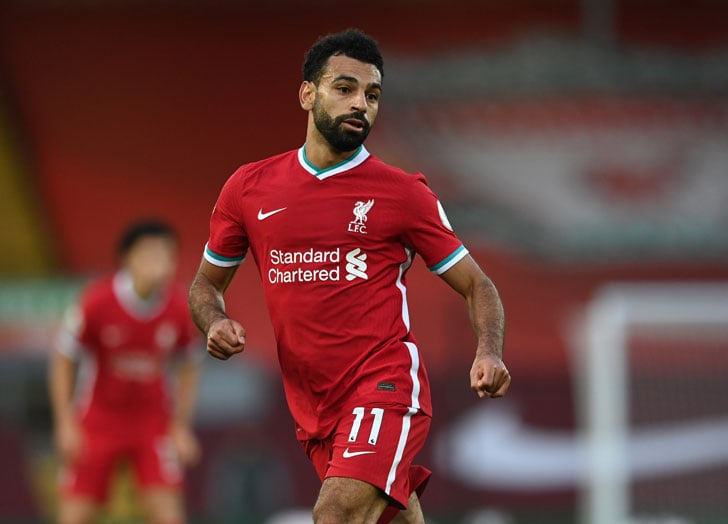 Mohamed Salah of Liverpool