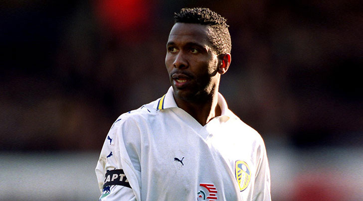 Lucas Radebe in action for Leeds