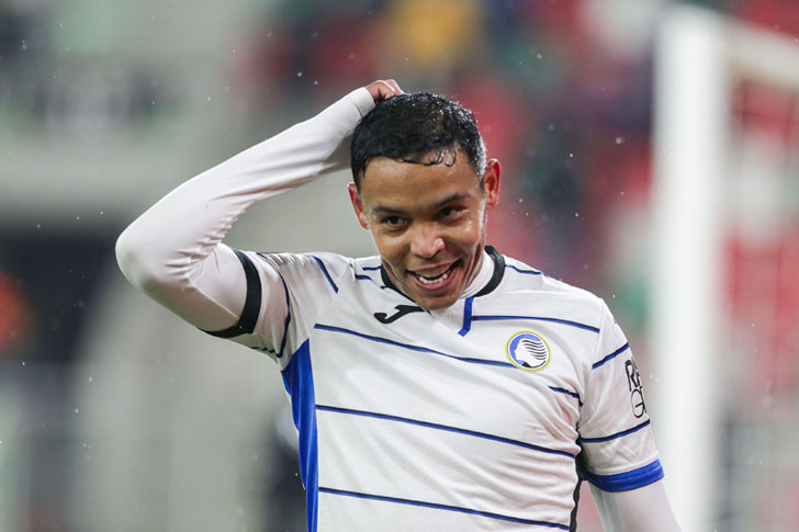 Luis Muriel of Atalanta