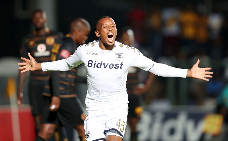 Lehlohonolo Majoro in action for Bidvest Wits.