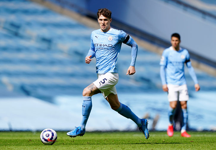Manchester City defender John Stones Manchester City defender John Stones