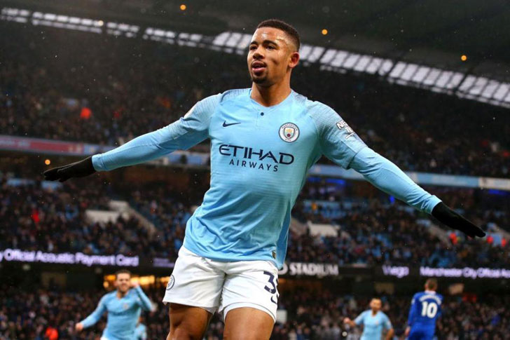 Manchester City forward Gabriel Jesus