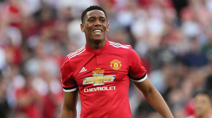 Manchester United forward Anthony Martial