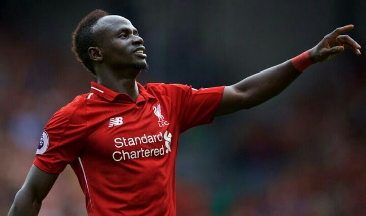 Sadio Mane in action for Liverpool