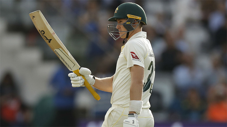 Marnus Labuschagne in action for Australia.