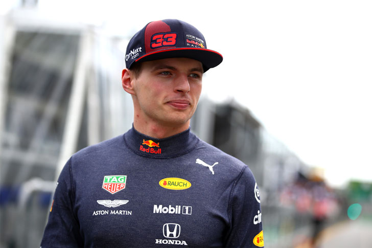 Red Bull Racing-Honda driver Max Verstappen