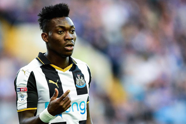 Newcastle United winger Christian Atsu