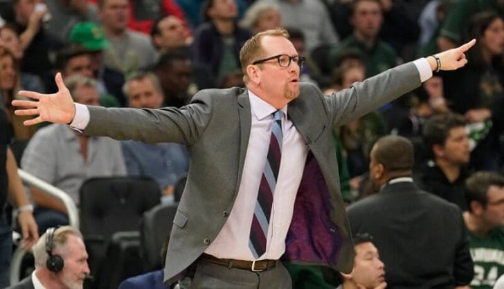 Nick Nurse - Toronto Raptors coach.