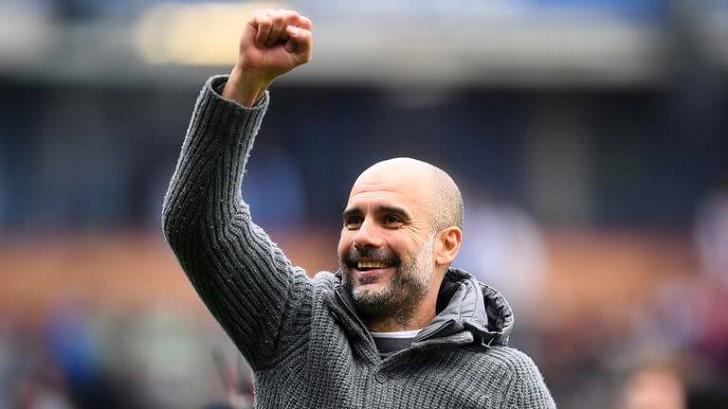 Manchester City manager Pep Guardiola.