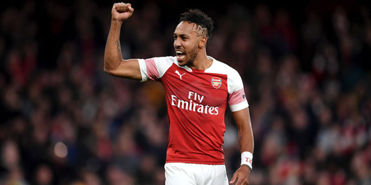 Arsenal captain Pierre-Emerick Aubameyang